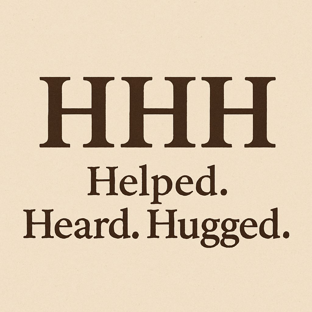 Helped Heard Hugged: Listening Before Solving